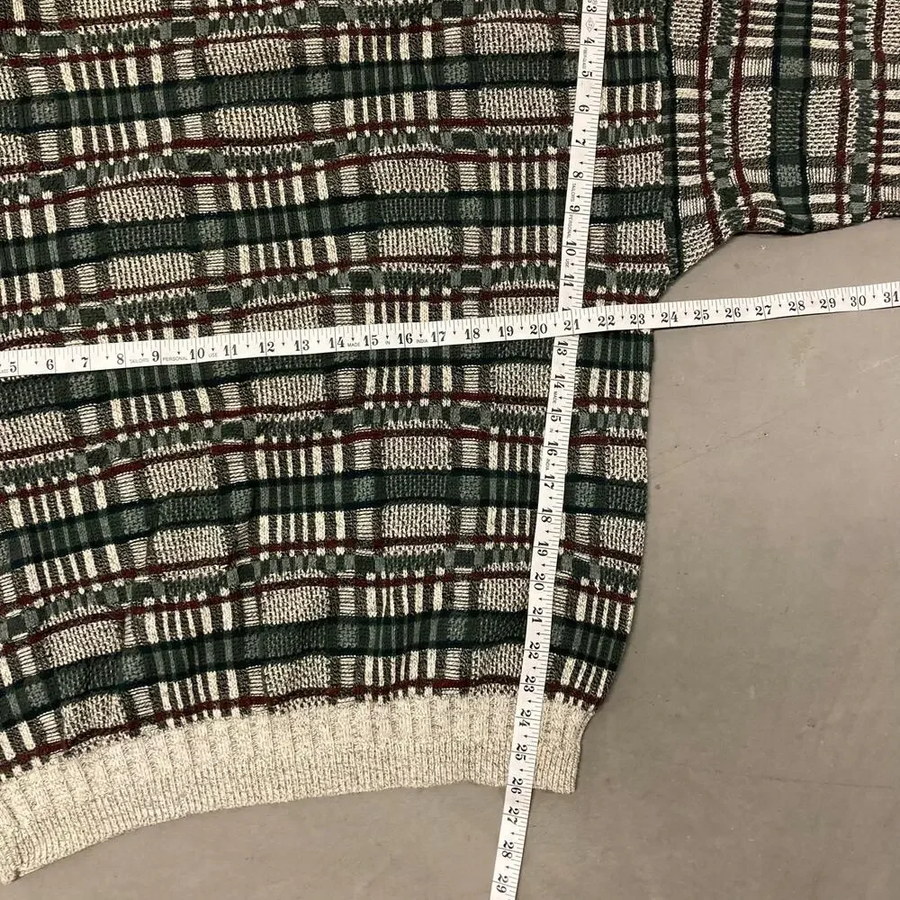 vintage y2k St. John’s Bay patterned sweater